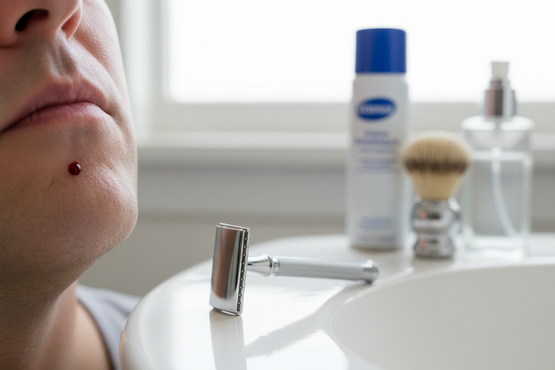 Beim rasieren geschnitten – so reagierst du richtig