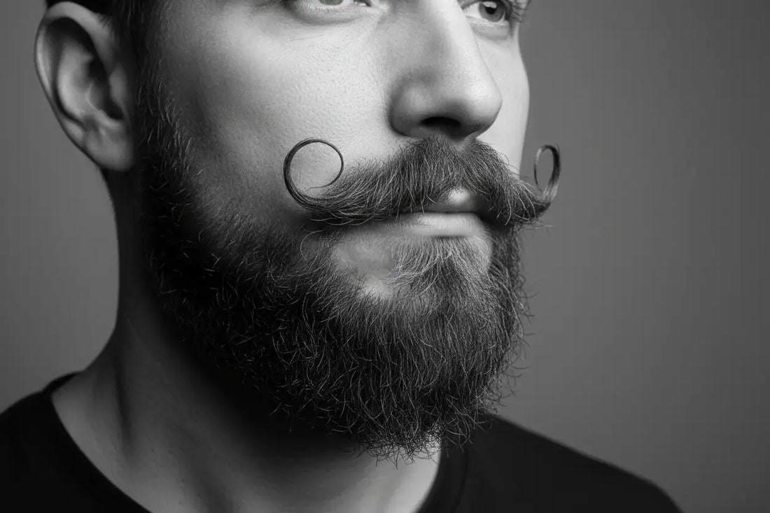 Ein mann mit einem Henriquatre Bart