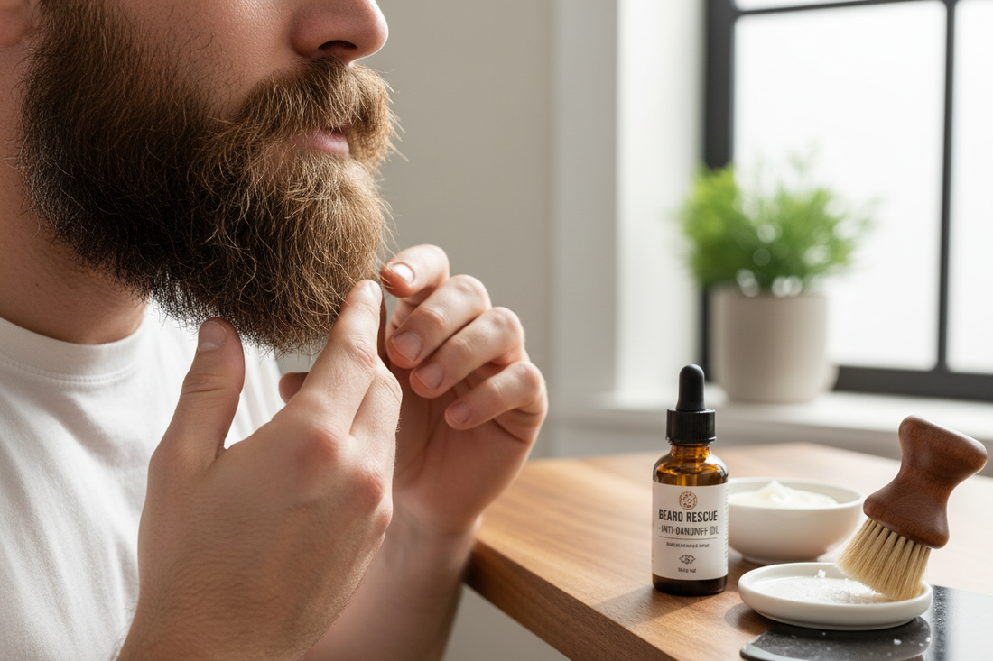 Schuppen im Bart – Ursachen erkennen und endlich loswerden