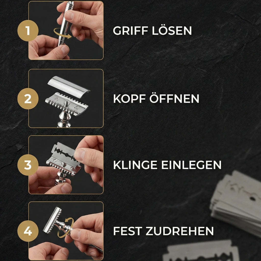 Rasierhobel "Signature" dornfels